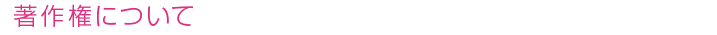 著作権について